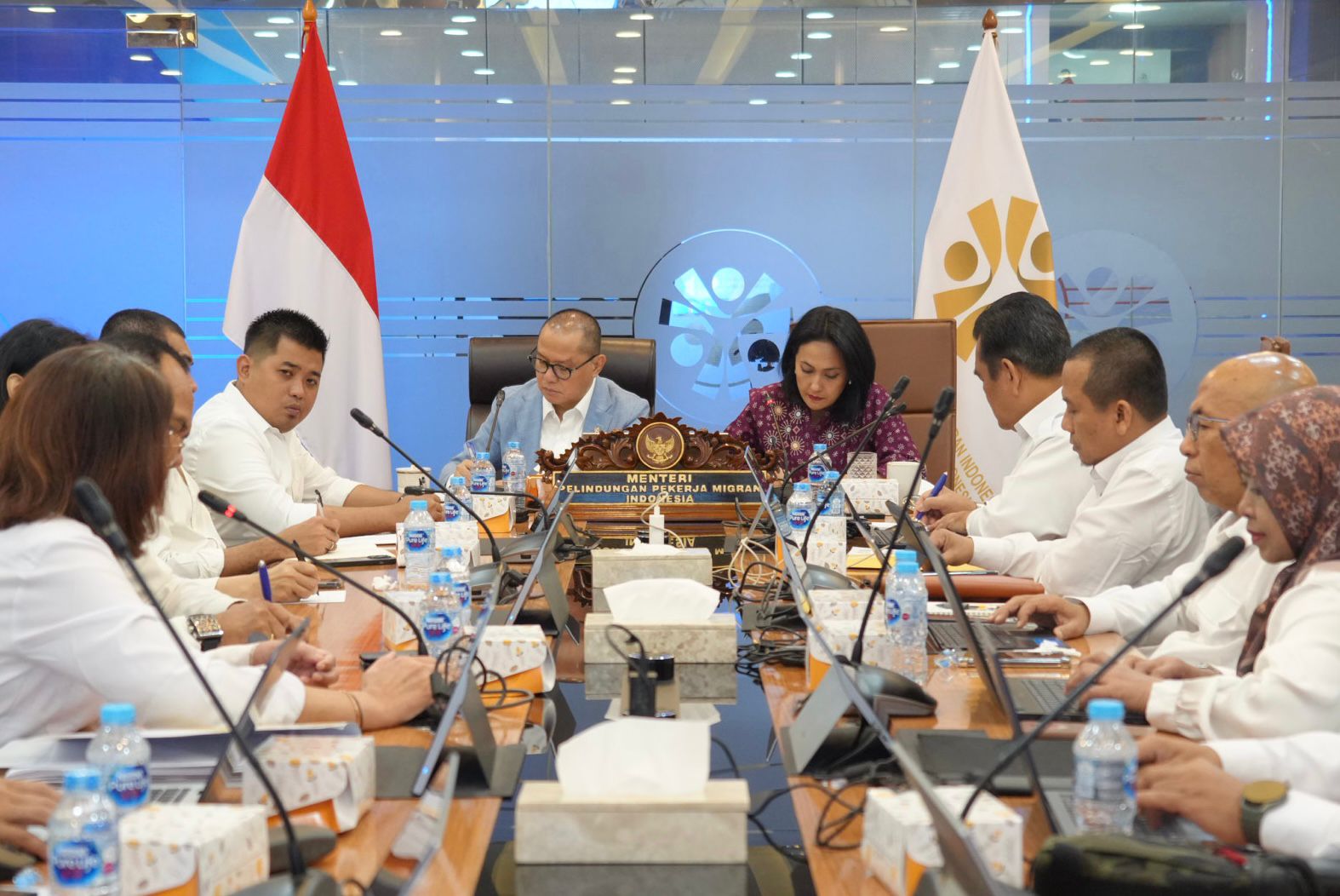 Menteri Mukhtarudin Pimpin Rapat Bahas Penguatan Diplomasi dan Perlindungan Pekerja Migran di Korea Selatan